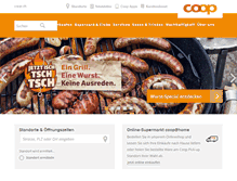 Tablet Screenshot of coop.ch