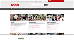 Desktop Screenshot of om.coop.dk