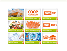 Tablet Screenshot of coop.cz