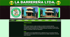 Desktop Screenshot of labarrerena.coop.py